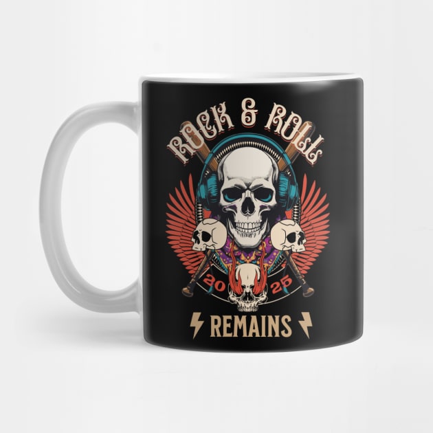 Rock & Roll Remains by Urbanprint